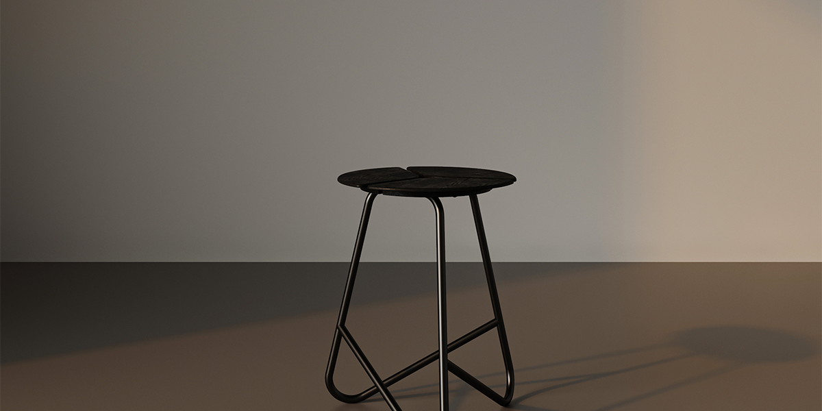 Hana Stool | Charcoal Black – Kita Living