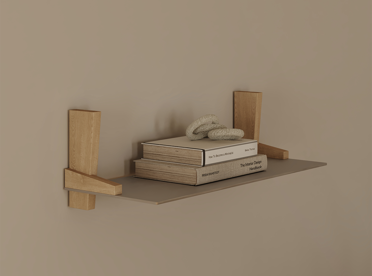 最終値下げ　WHAT WE WANT SOLIDWOOD SHELF THE SHELF / 無垢 ウォルナット × Black Steel – KANADEMONO