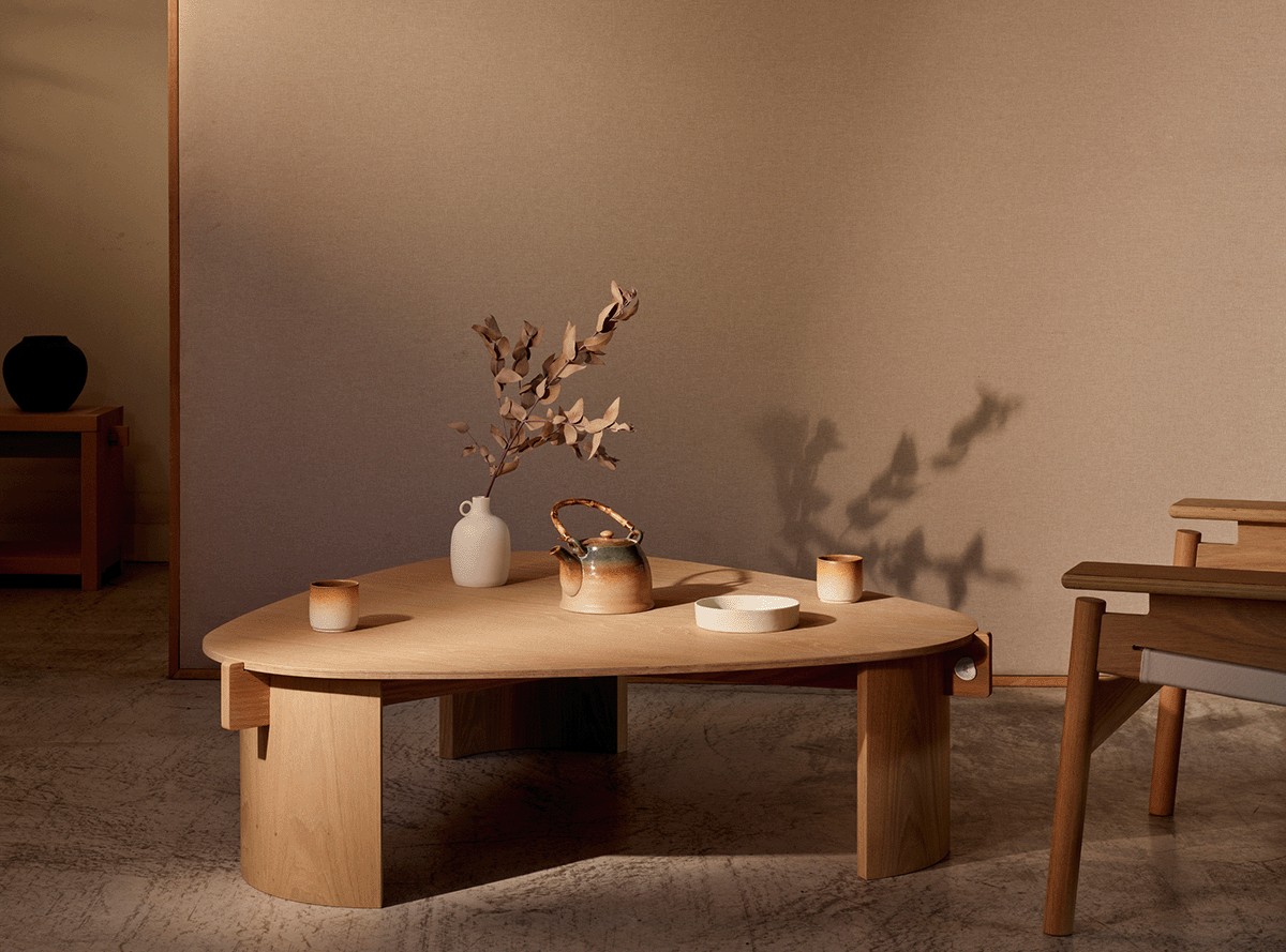 Flow Coffee Table Large | Oak Wood – Kita Living Flow Coffee Table Large | Oak Wood – Kita Living